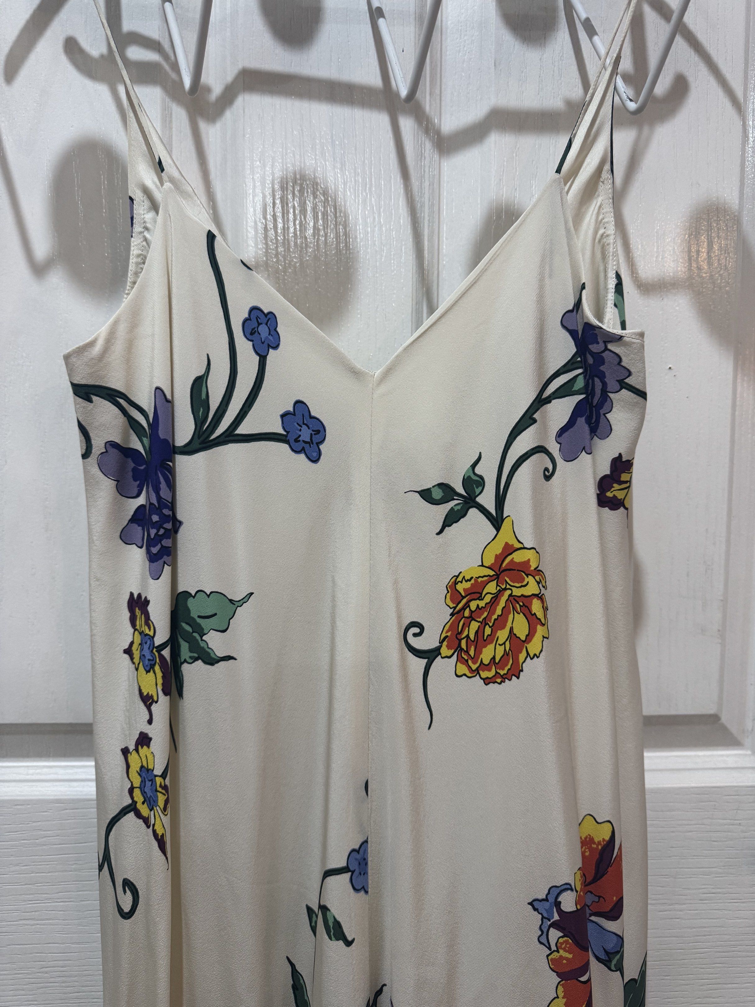 Tibi Floral Maxi Dress (Category: Dresses) located in Quezon City. Submitted by crescent1114 (Listing ID 1419349657, Image 3). Description: Price negotiable No when worn Labeled size 2 but could fit side 4 Loose fit.