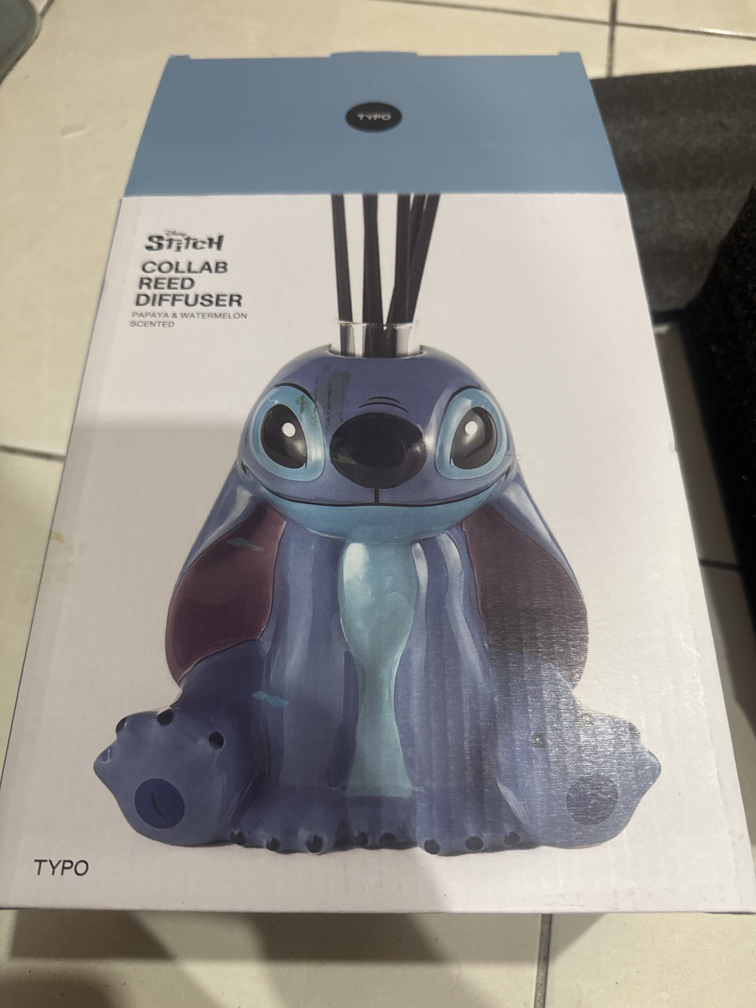 TYPO Disney Stitch Collab Reed Diffuser, Furniture & Home Living, Home ...