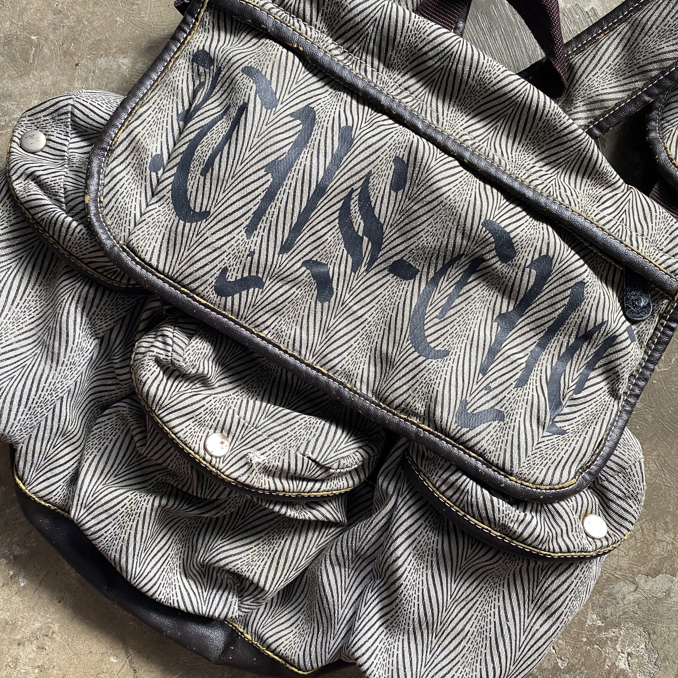 Vintage Jtys&tyc Tokyo Japan Drawstring Backpack (Category: Backpacks) located in Pasig City. Submitted by sound.racks (Listing ID 1419320173, Image 3). Description: Vintage Jtys&tyc Tokyo Japan Backpack -Issue:check slides -Missing strap -All in condition is good -Army canvas design ₱849 +Shipping fee .