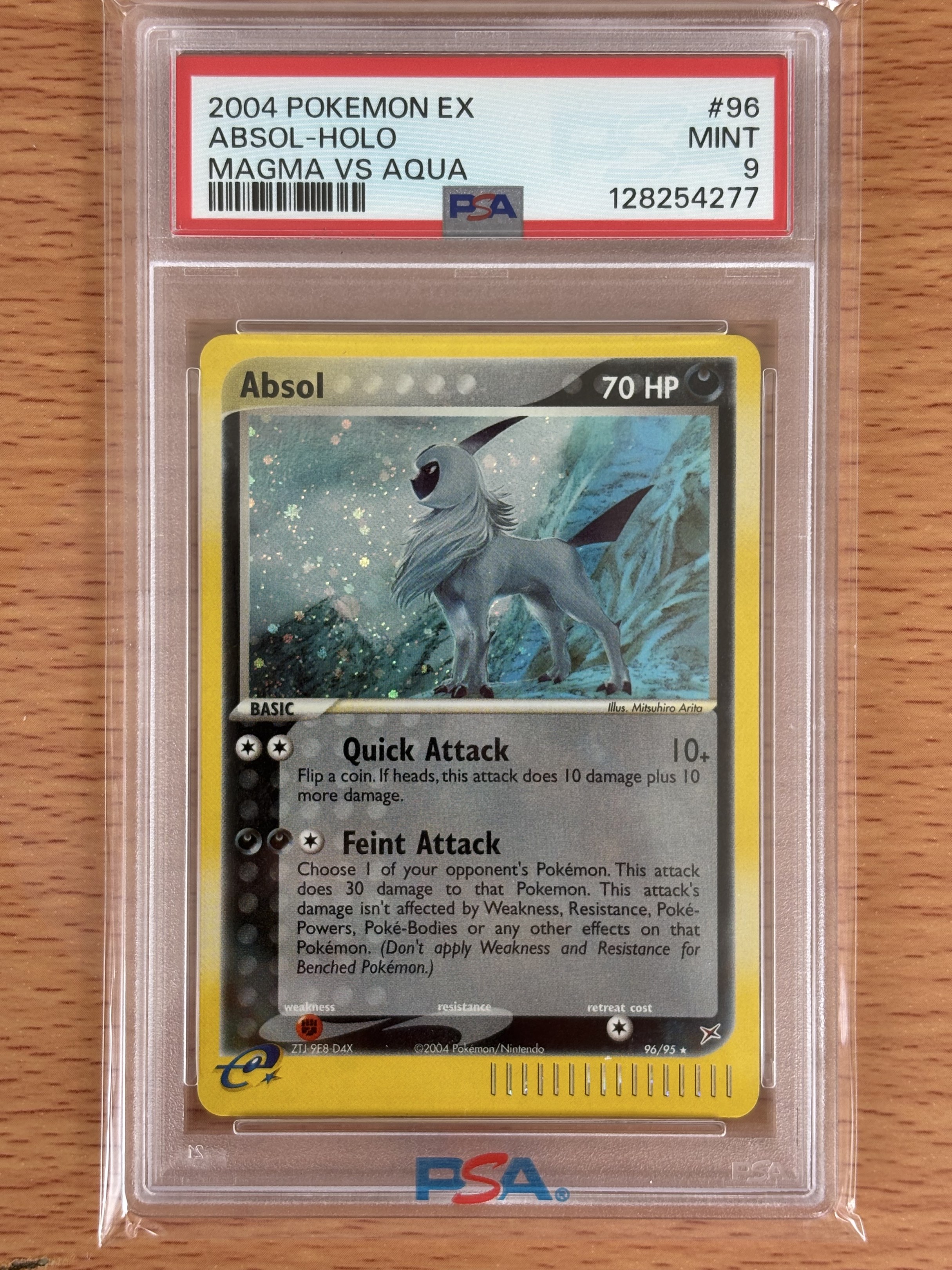 [🔥Vintage Slab🔥] Absol #96/95 (Holo) - Pokemon Team Magma & Team Aqua ...