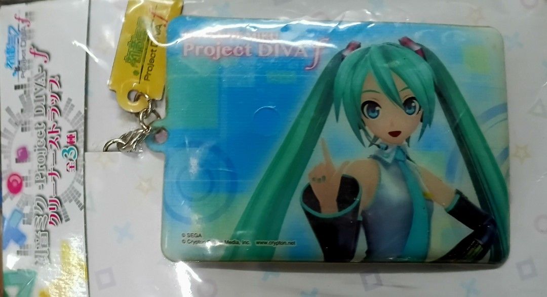 VOCALOID hatsune miku project diva keychain RARE (Category: Character Goods) located in Quezon City. Submitted by riri_pon (Listing ID 1419371573, Image 1). Description: ⋆˚꩜˳ᐟ was stored for quite a while so x sensi.