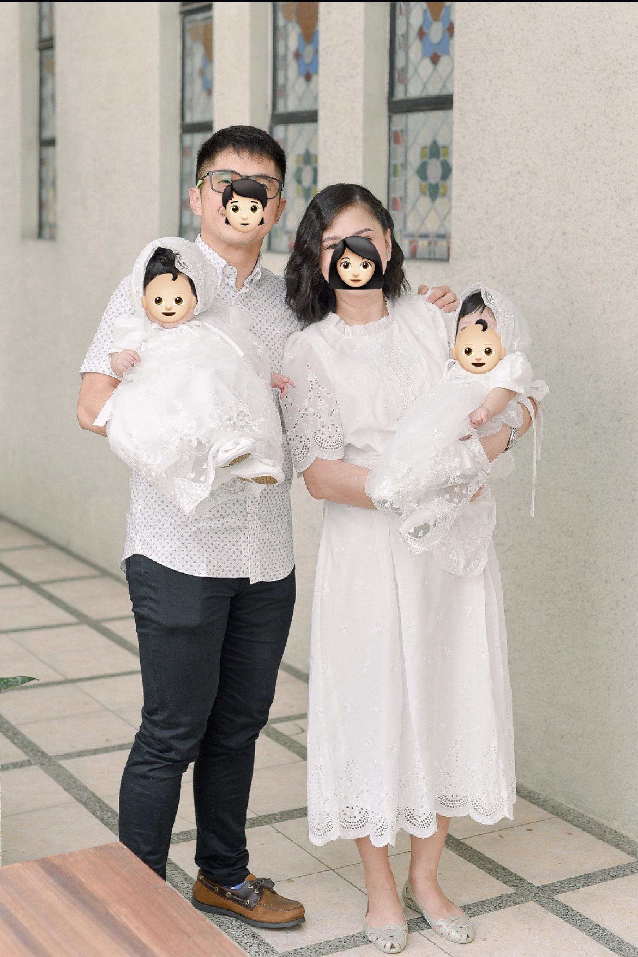 White Baptismal Dress with Bonnet (Category: Babies & Kids Fashion) located in Manila. Submitted by sjoemd (Listing ID 1419233042, Image 1). Description: - White baptismal dresses from Sabby & Berry ( 2 dresses on hand, ideal for twin baptisms) - Selling for 1.5k EACH DRESS. - Delicate lace detailing on bodice and hem - Short sleeves - Flowing skirt - Matching bonnet with lace trim and ties - Secure bonnet fit - Perfect for special occasions.