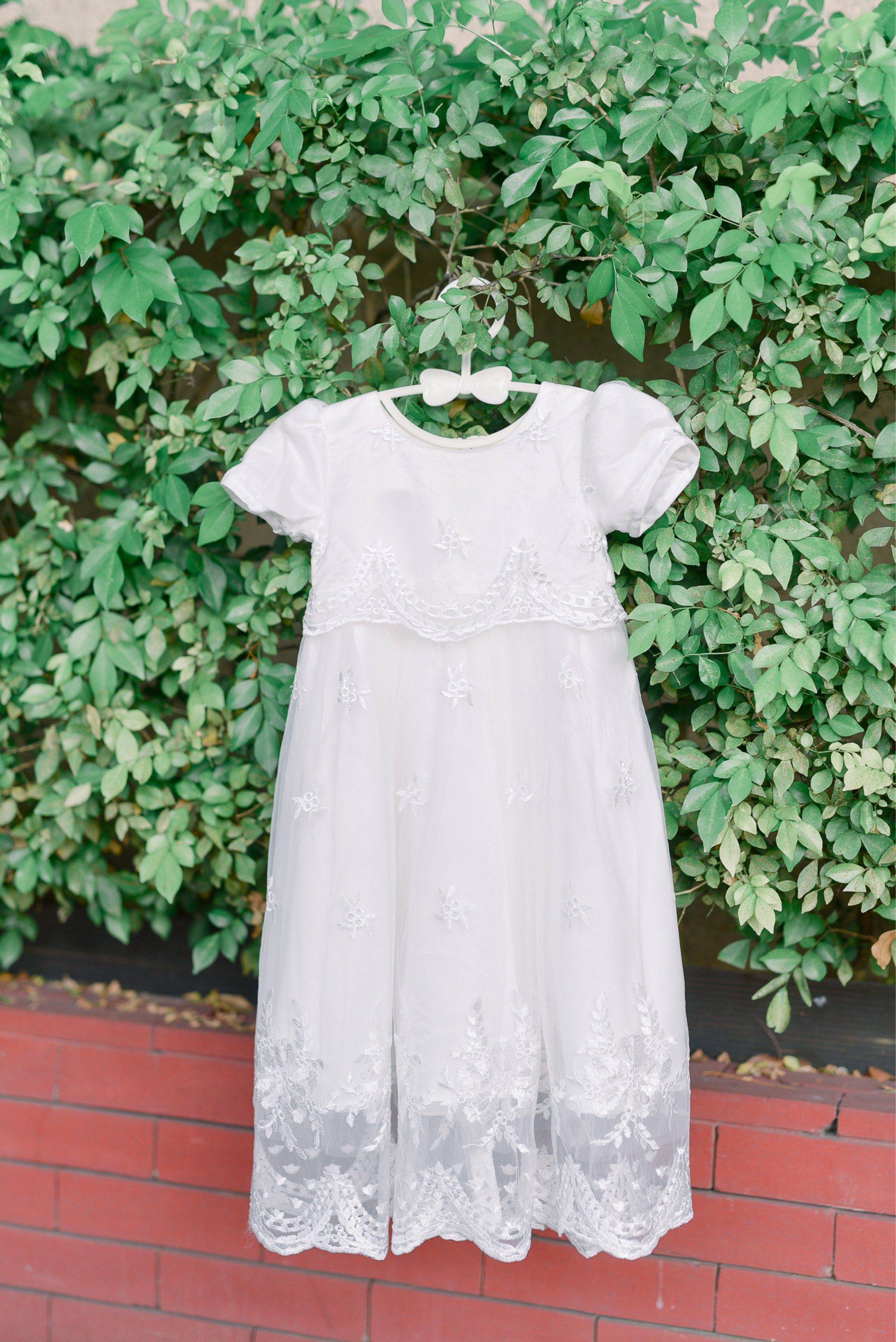 White Baptismal Dress with Bonnet (Category: Babies & Kids Fashion) located in Manila. Submitted by sjoemd (Listing ID 1419233042, Image 2). Description: - White baptismal dresses from Sabby & Berry ( 2 dresses on hand, ideal for twin baptisms) - Selling for 1.5k EACH DRESS. - Delicate lace detailing on bodice and hem - Short sleeves - Flowing skirt - Matching bonnet with lace trim and ties - Secure bonnet fit - Perfect for special occasions.