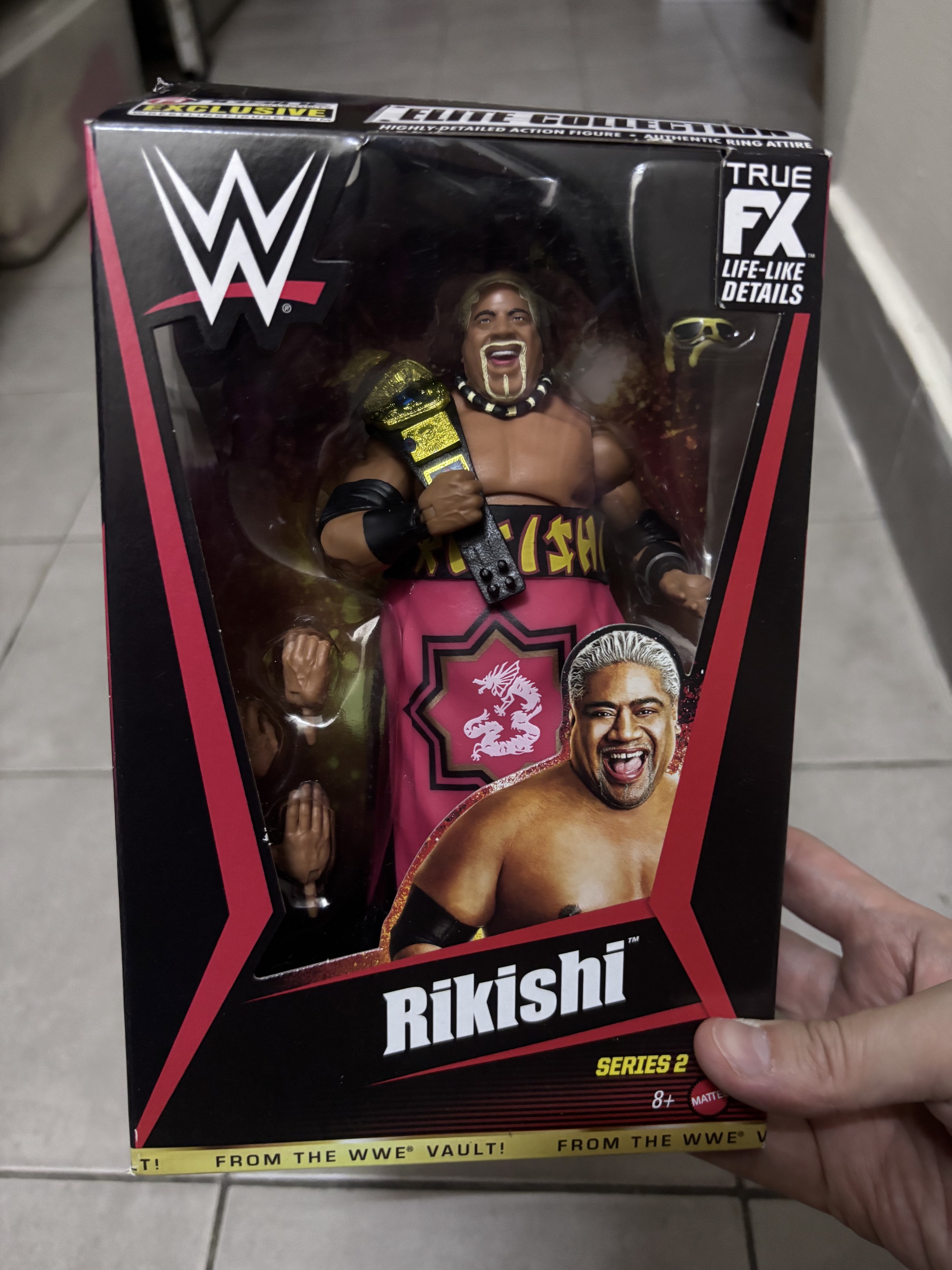 WWE Elite Rikishi Series 2 Action Figure, Hobbies & Toys, Toys & Games ...