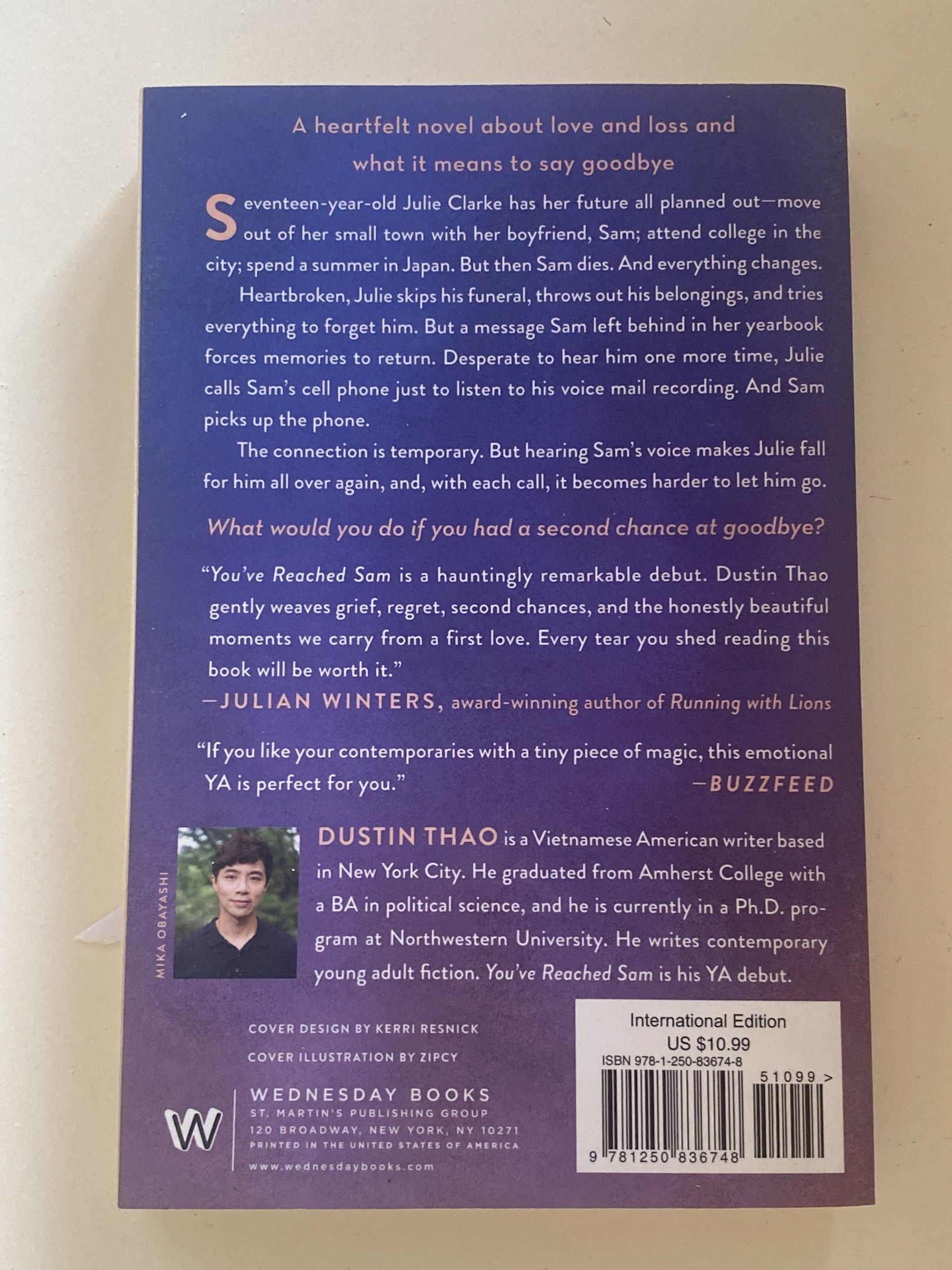 You've Reached Sam by Dustin Thao (Category: Storybooks) located in Rizal. Submitted by alys.shop (Listing ID 1419249886, Image 2). Description: tanning book edges Price + sf.