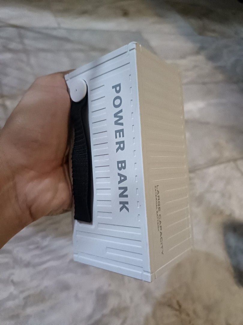120000mAh 66W Power Bank (Category: Batteries & Power Banks) located in Quezon City. Submitted by cslapid (Listing ID 1422441872, Image 3). Description: - 120000mAh Capacity - 66W Super Fast Charging - Multiple Ports: USB, Micro, Type-C - LED Battery Percentage Display - Convenient Carrying Handle No longer need power brick. pickup from qc, payment via gcash, fixed price only.