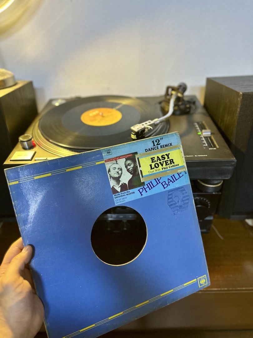 [12”] Easy Lover - Philip Bailey & Phil Collins (Category: Vinyls) located in Makati City. Submitted by pitsrecords (Listing ID 1422536546, Image 1). Description: [12”] Easy Lover - Philip Bailey & Phil Collins Cover : VG Media : VG+ - VG++ ₱500.