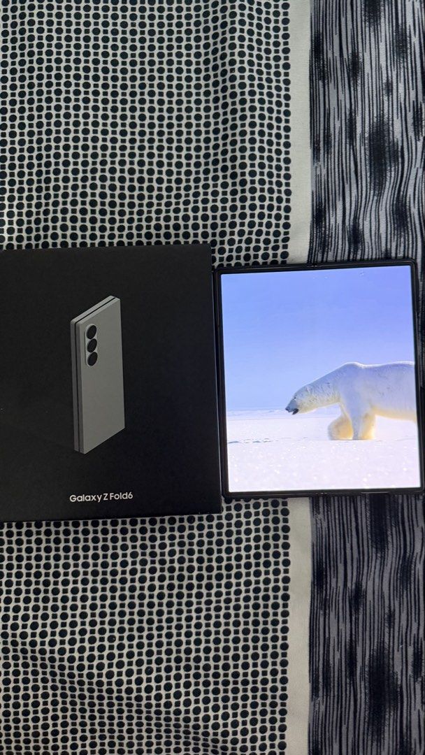 (512GB) Samsung Galaxy Z Fold6 - Silver Shadow (Category: Samsung) located in Cavite. Submitted by jaimeeeeeee (Listing ID 1422538393, Image 1). Description: PLEASE READ Samsung Galaxy Z Fold6 512GB/12GB RAM Silver Shadow Color 10/10 very good condition - lightly used SPARE PHONE only as good as new Bought Aug 2025 from Official Samsung store, bagong bago pa Open line, Works with ANY SIM RFS - Spare phone, bihira magamit NTC Approved Variant Supe