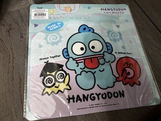 Brand-new Sanrio Hangyodon Fabric Mouse Pad