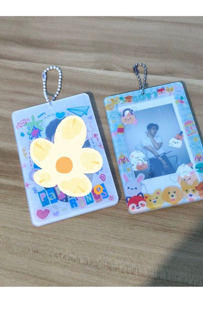 Acrylic Photo Card Holder (Category: Trading Cards Accessories) located in Paranaque City. Submitted by _minasells (Listing ID 1422176285, Image 3). Description: -₱300 each -unofficial, well kept -photocards not included 02/20 update - PAPER RINGS : SOLD!.