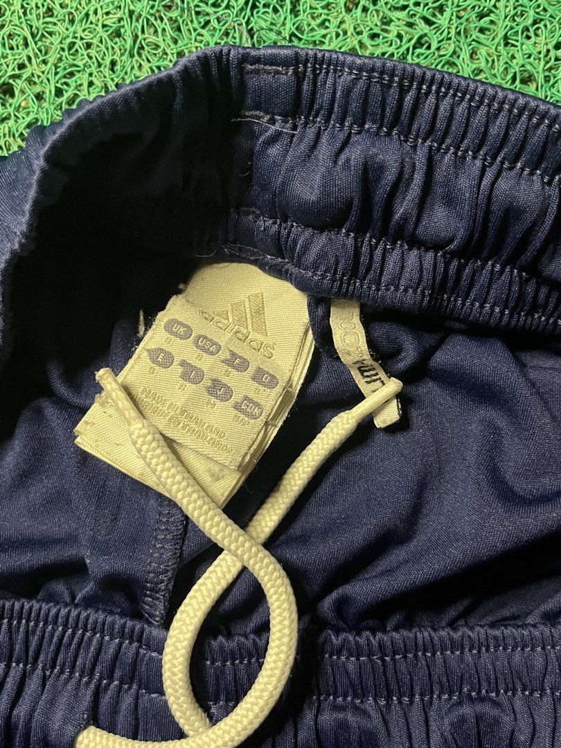 Adidas ClimaCool Shorts - Navy Blue (Category: Shorts) located in Iligan City. Submitted by salvagedthreadzz (Listing ID 1422462654, Image 3). Description: Size: Small Waist: 24” relaxed → stretches to 31” Length: 16.5” Fit notes: ClimaCool fabric, 2-tone with stripes, good stretch, lighter workouts, has the Adidas QR code on the tag..