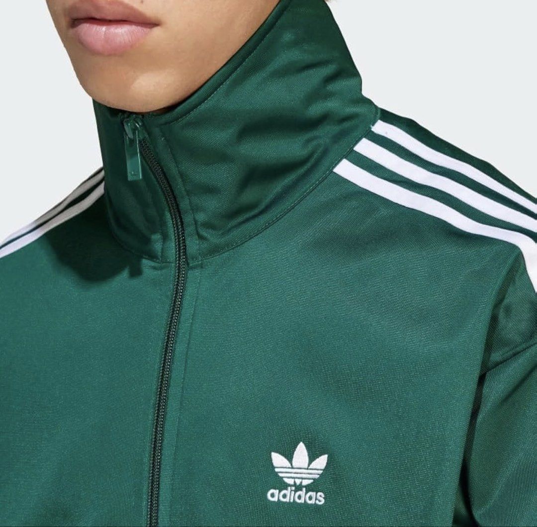 Adidas Originals Track Jacket (Category: Coats, Jackets and Outerwear) located in Quezon City. Submitted by teetharejade (Listing ID 1422424658, Image 3). Description: Adidas Original track jacket - COLLEGIATE GREEN - Full zip closure - Two side pockets - Adidas trefoil logo - Ribbed collar, cuffs, and hem - Classic sporty design Size Small, good as new.
