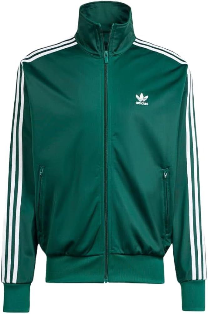 Adidas Originals Track Jacket (Category: Coats, Jackets and Outerwear) located in Quezon City. Submitted by teetharejade (Listing ID 1422424658, Image 1). Description: Adidas Original track jacket - COLLEGIATE GREEN - Full zip closure - Two side pockets - Adidas trefoil logo - Ribbed collar, cuffs, and hem - Classic sporty design Size Small, good as new.