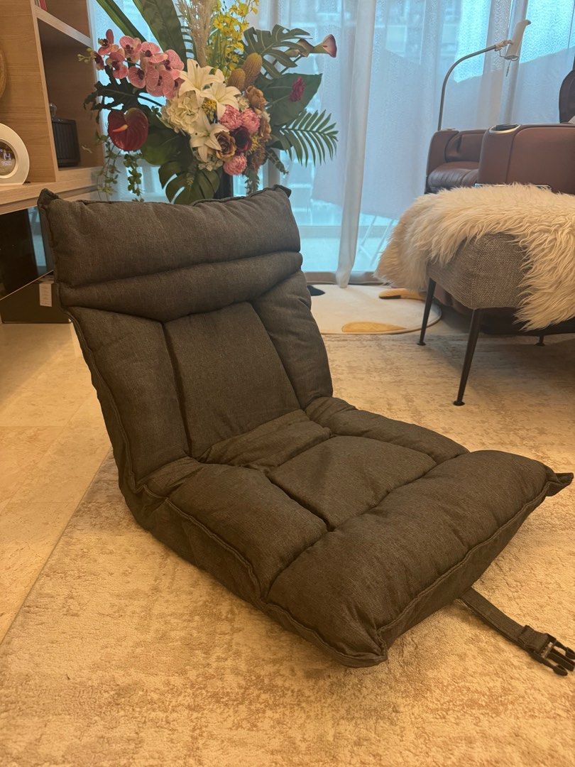 Adjustable Japanese Floor Chair For Adults Meditation Chair With Back | Desertcart