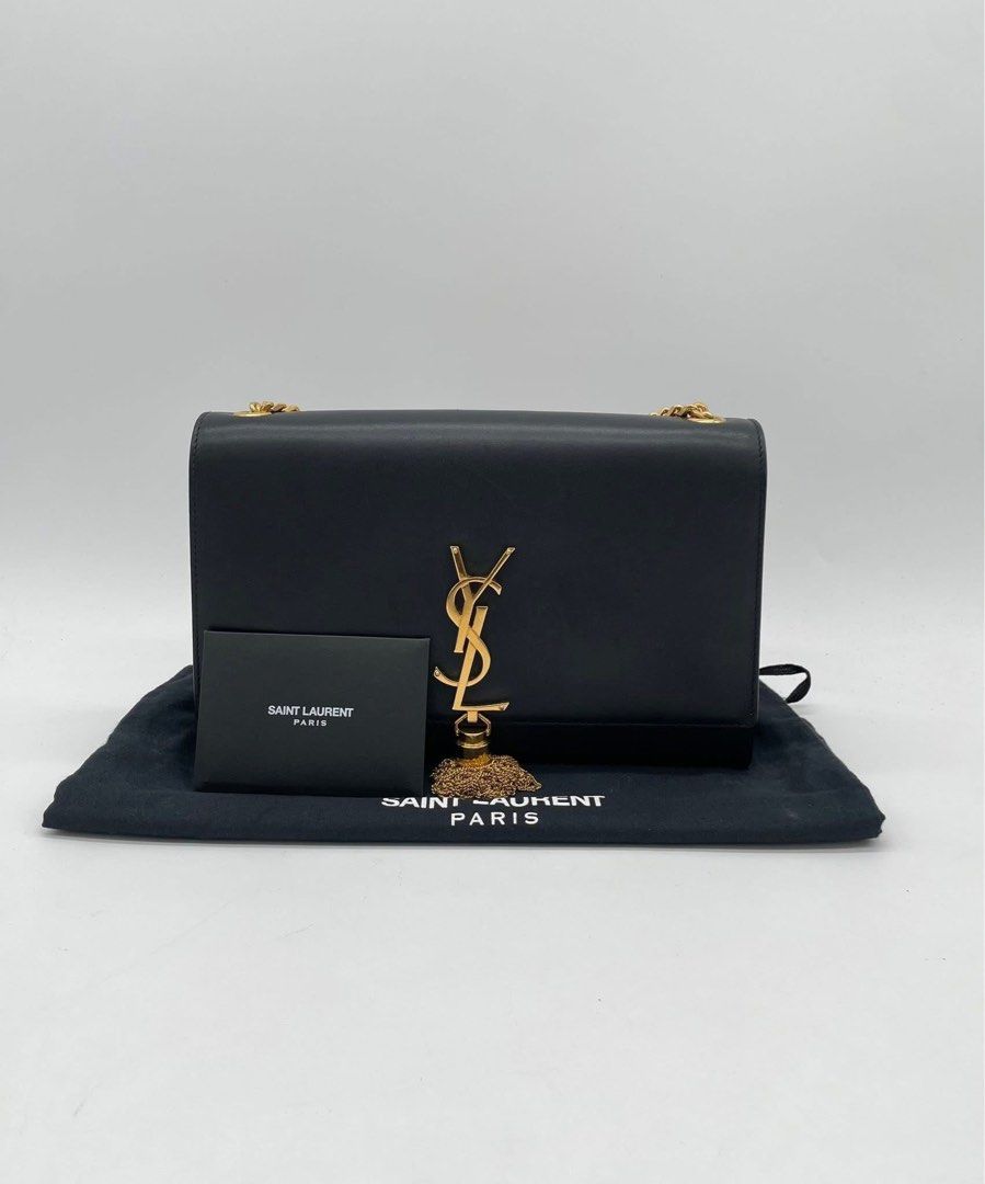 authentic YSL Kate Medium size (Category: Luxury Bags & Wallets) located in Quezon City. Submitted by jhaediah (Listing ID 1390547121, Image 3). Description: Kate Medium Size ✨ 2-20 Authentic | Rank A Condition. Inclusion : Booklet and Dust Bag.