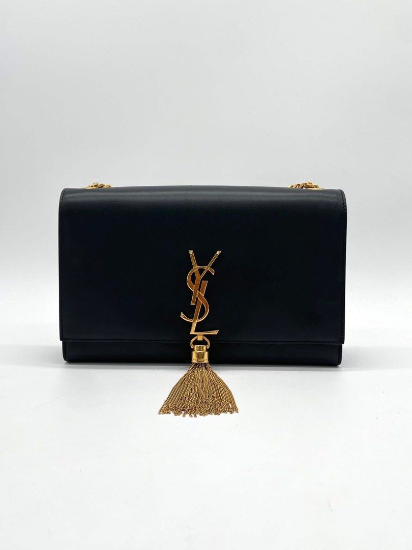 authentic YSL Kate Medium size (Category: Luxury Bags & Wallets) located in Quezon City. Submitted by jhaediah (Listing ID 1390547121, Image 2). Description: Kate Medium Size ✨ 2-20 Authentic | Rank A Condition. Inclusion : Booklet and Dust Bag.