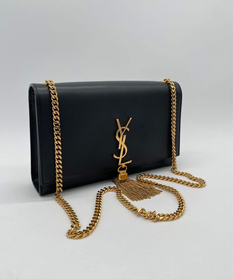 authentic YSL Kate Medium size (Category: Luxury Bags & Wallets) located in Quezon City. Submitted by jhaediah (Listing ID 1390547121, Image 1). Description: Kate Medium Size ✨ 2-20 Authentic | Rank A Condition. Inclusion : Booklet and Dust Bag.