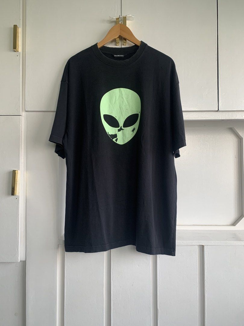 Balenciaga Distressed Shirt (Category: Tshirts & Polo Shirts ) located in Muntinlupa City. Submitted by mcnigel84 (Listing ID 1422414149, Image 1). Description: Used Balenciaga Distressed Shirt Excellent condition Oversized medium Armpit 24” Length 30” Not fade.