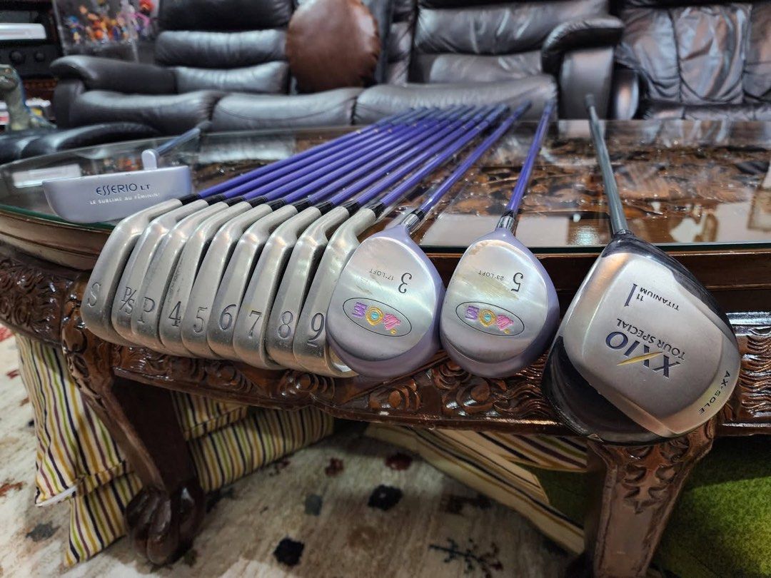 Bridgestone Ladies Golf Set (Category: Golf) located in Paranaque City. Submitted by chips24 (Listing ID 1422514552, Image 1). Description: For Sale Ladies Set. *Bridgestone L flex graphite shaft irons *Bridgestone L flex woods *XXIO driver. *Bag ìncluded for only 13.6k pick up Bf Paranaque free shippimg within MM..