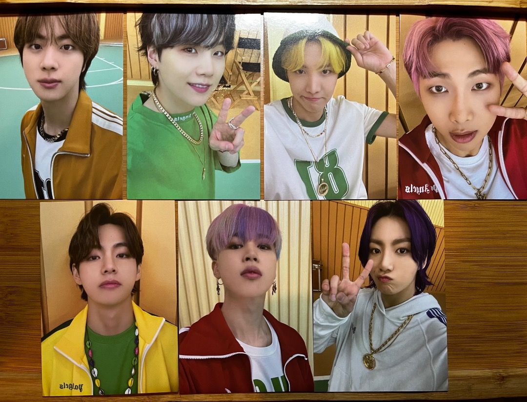 BTS Butter Cardigan Photocard PC (Category: K-Wave Merchandise) located in Mandaluyong City. Submitted by bwibambit (Listing ID 1422468506, Image 1). Description: Official Onhand Good condition ₱400 ea MOP: Gcash BPI MOD: SDD J&T.