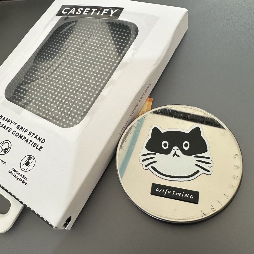 Casetify Magsafe Magnetic Snappy Grip Stand (Category: Mounts & Holders) located in Manila. Submitted by hellostreetmarket_ (Listing ID 1422459394, Image 2). Description: Original. Please manage expextations as this is used..