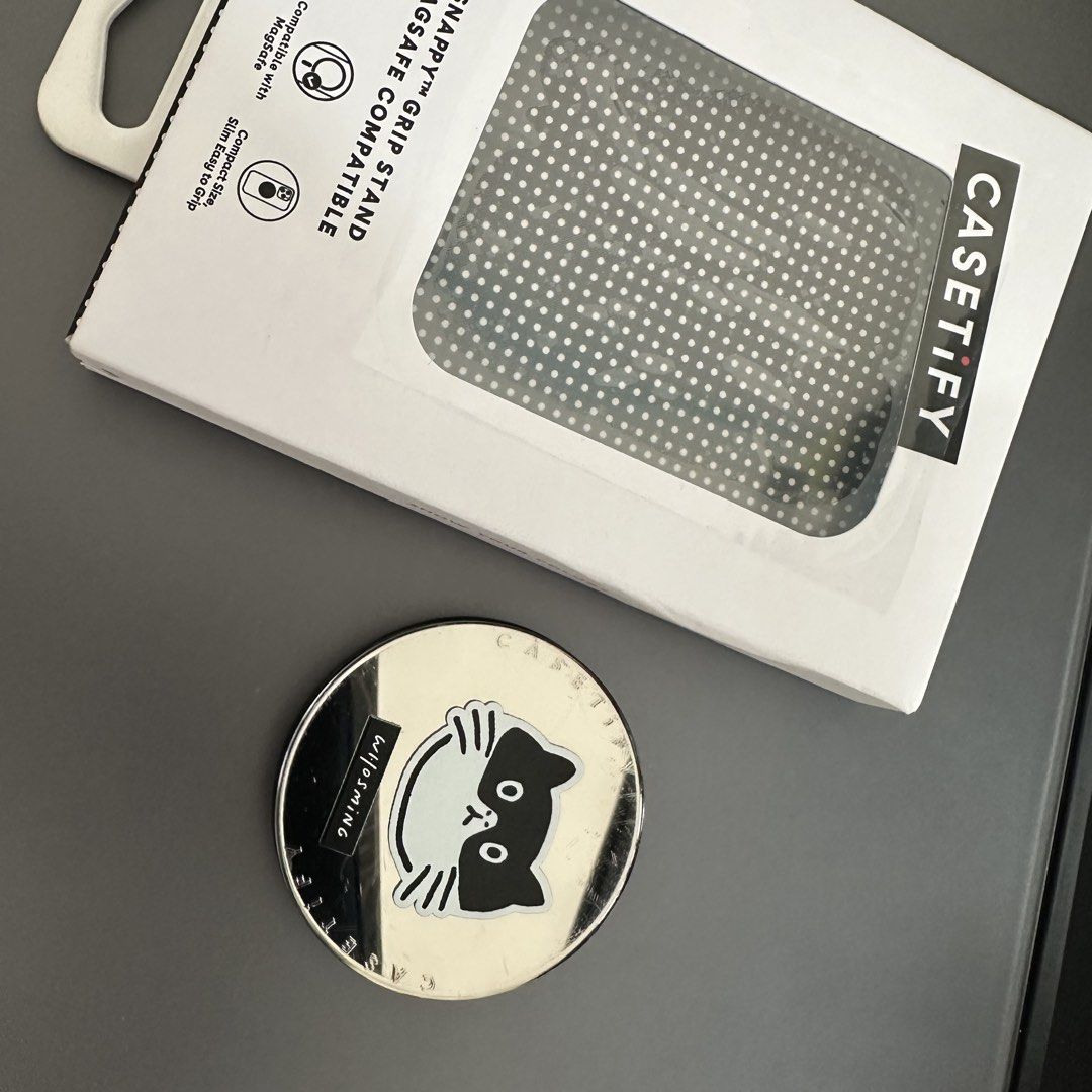 Casetify Magsafe Magnetic Snappy Grip Stand (Category: Mounts & Holders) located in Manila. Submitted by hellostreetmarket_ (Listing ID 1422459394, Image 3). Description: Original. Please manage expextations as this is used..
