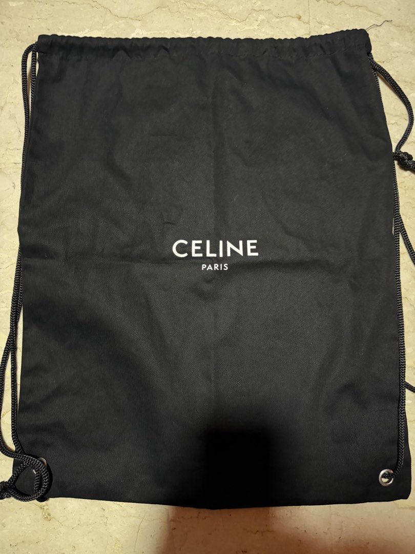 Celine drawstring backpack (Category: Backpacks) located in Singapore. Submitted by miscshopsg (Listing ID 1422511950, Image 1). Description: .
