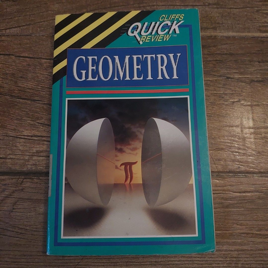Cliffs Quick Review Geometry (Category: Textbooks) located in Quezon City. Submitted by Jass._. (Listing ID 1422544927, Image 1). Description: MOP: Gcash/ Bank Transfer MOD: JnT/Lalamove/Pick-up Meet-up (+40php handling fee) .