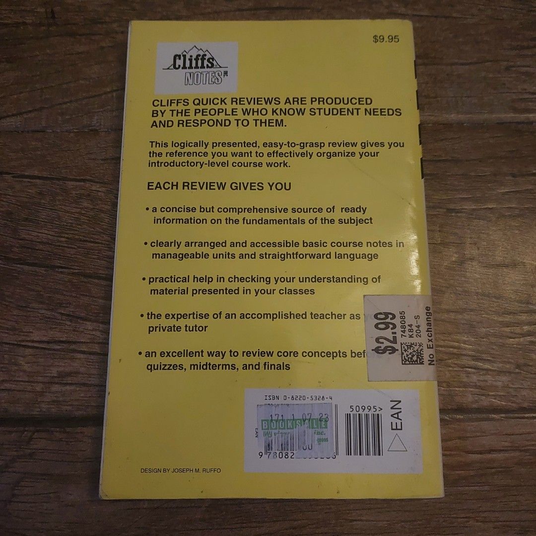 Cliffs Quick Review Geometry (Category: Textbooks) located in Quezon City. Submitted by Jass._. (Listing ID 1422544927, Image 3). Description: MOP: Gcash/ Bank Transfer MOD: JnT/Lalamove/Pick-up Meet-up (+40php handling fee) .
