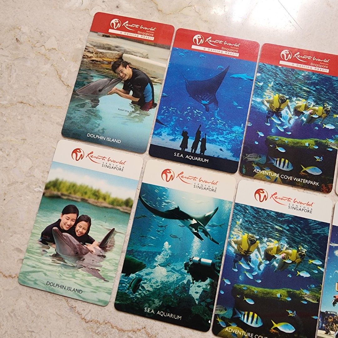 Discontinued Hotel Room Key Cards Set of 10 (Resorts World Sentosa RWS ...