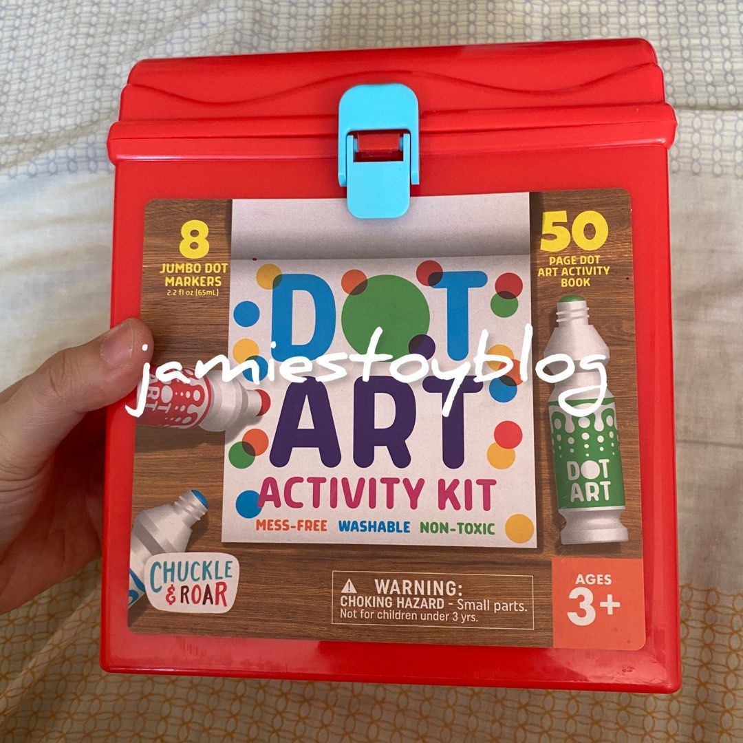 Dot Art Activity Kit (Category: Craft Supplies & Tools) located in Quezon City. Submitted by ohitsninja (Listing ID 1422422658, Image 1). Description: Dot Art Activity Kit With 8 jumbo dot markers and container Orange marker has no cap No activity book As is Pay by Gcash Delivery shouldered by buyer I DO NOT USE COD OR SCO..