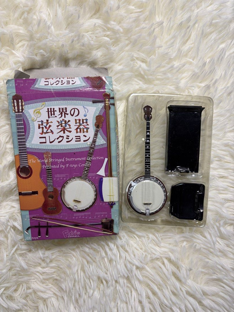 F-toys World Stringed Instrument Collection Banjo (Category: Musical Instruments) located in Placer. Submitted by zeegunda.mano (Listing ID 1422429753, Image 1). Description: .