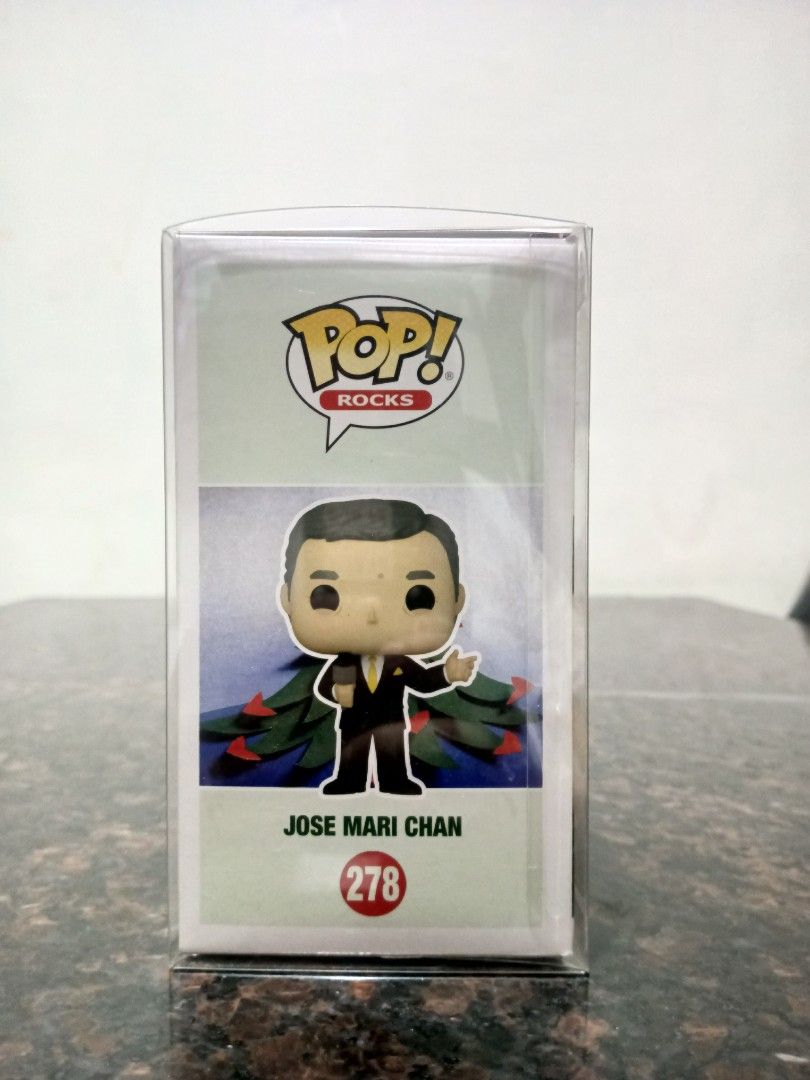Funko Pop! Rocks Signed Jose Mari Chan #278 (Category: Designer & Blind Box Toys) located in San Fernando. Submitted by don.evs (Listing ID 1422464785, Image 2). Description: signed jose mari chan pop *no issues (never opened) *comes with protective shell *9.5/10 condition pm for more details meetup pampanga area shipping via lbc or lalamove (shipping shouldered by buyer).
