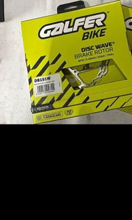 GALFER Brake Disc MTB Floating Disc Wave V2 | 6-hole | 203 mm | orang