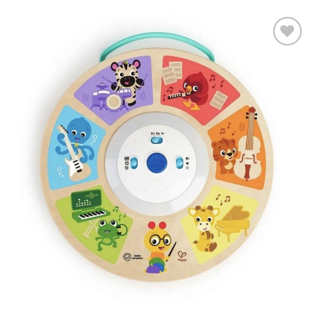 Hape Baby Einstein Smart Interactive Symphony Band (Category: Educational & Learning Toys) located in Makati City. Submitted by dpdlna (Listing ID 1422420953, Image 3). Description: Hape Baby Einstein Smart Interactive Symphony Band Lights and Sounds Working well, Lightly used Video available upon request - Make beautiful music with just a touch of the wooden surface – no keys or buttons! - Encourage cognitive development with 3 modes of play: In