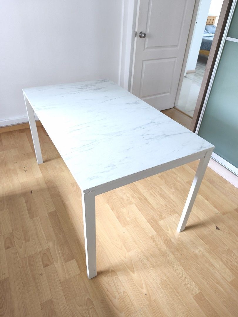 [FREE, DISMANTLED] IKEA Melltorp Dining Table, Furniture & Home Living ...