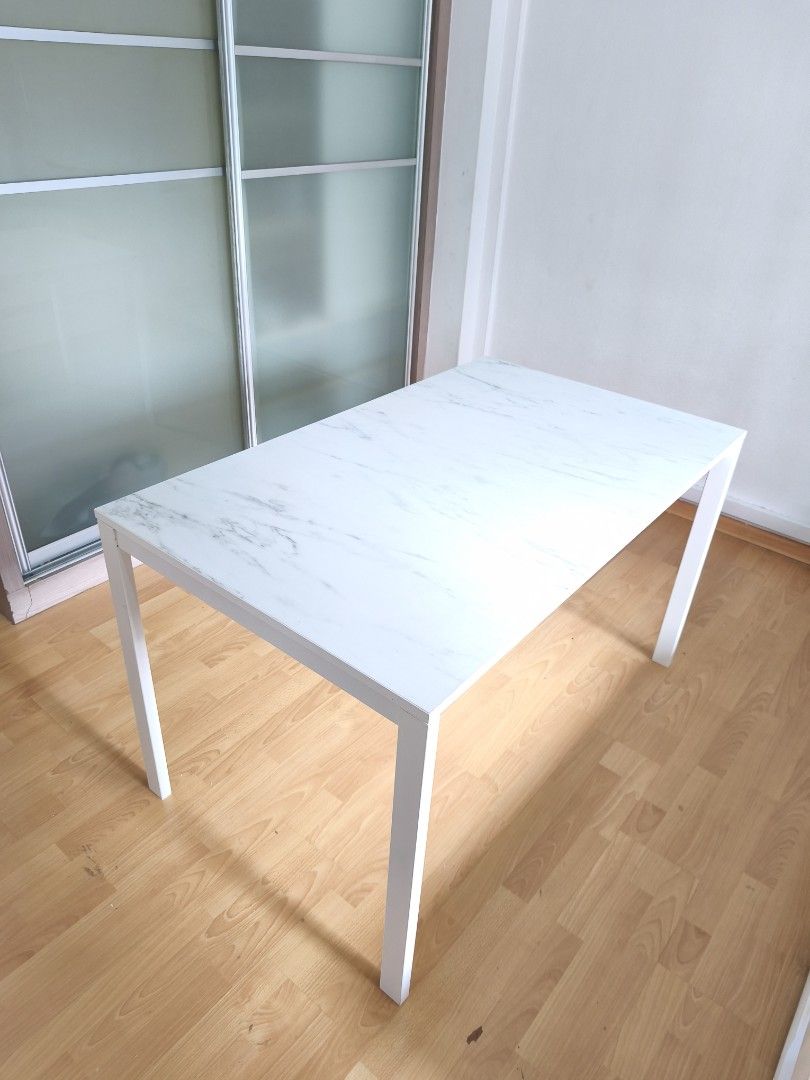 [FREE, DISMANTLED] IKEA Melltorp Dining Table, Furniture & Home Living ...