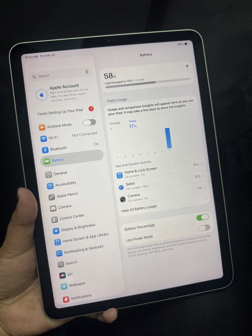 iPad Air 4th Generation (Category: iPad) located in San Juan City. Submitted by wainefreygadgetshop (Listing ID 1422533663, Image 3). Description: iPad Air 4th Generation 256gb ALL GOODS AT WORKING NO REPAIR HISTORY NO HIDDEN ISSUE (ILALAGAY KO PO SA NOTE YUNG HONEST ISSUE) Smooth na smooth padin Gamitin GOOD BOARD GOOD FOR PARTS EXCEPT LCD TEST ALL YOU WANT BAGO BAYARAN Note:LCD WHITE SPOT DINA HALATA PAG NAKA DARKMODE YAN YUNG HONEST ISSUE KAYA