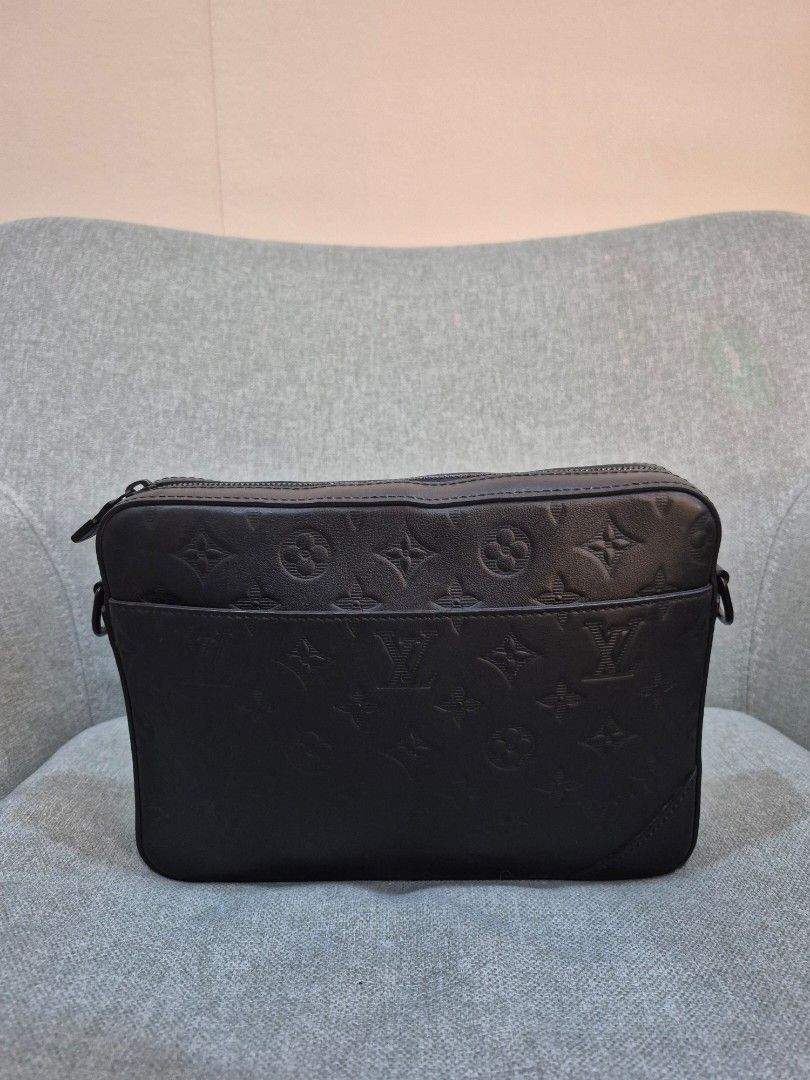 LV Monogram Shadow Duo Messenger Bag, Luxury, Bags & Wallets on Carousell