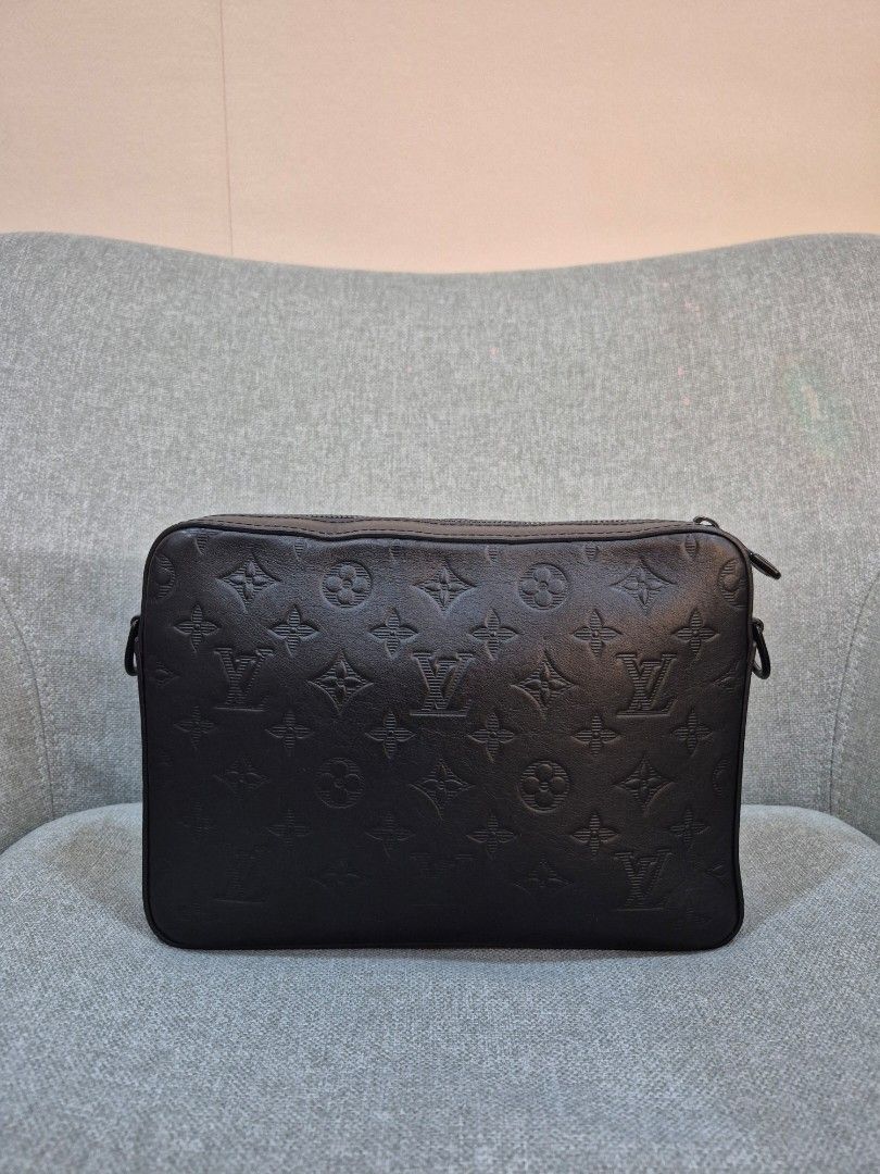 LV Monogram Shadow Duo Messenger Bag, Luxury, Bags & Wallets on Carousell