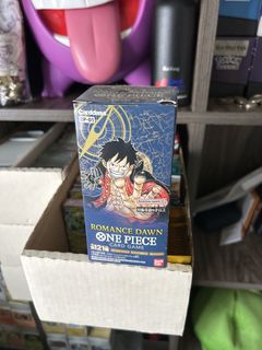 One piece romance dawn booster box For Sale | Carousell Singapore