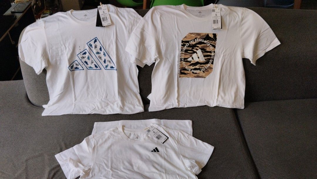 Original Branded T-shirts Cotton US (Category: Tshirts & Polo Shirts ) located in Antipolo. Submitted by PickClickShip (Listing ID 1422421940, Image 2). Description: Quality and authentic Original T-Shirts -Available sizes small to large -limited quantity only -With few qty women's shirt -shipped from US **Stripe Shoulder design @P1450ea Buy 2 @P2799** **Plain shirts simple design @P1350ea, Buy 2 @P2599.