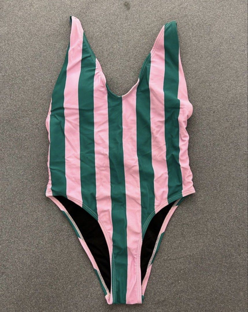 Penshoppe One Piece Stripe Swimsuit Bikini (Category: Bikinis & Swimsuits) located in Angeles City. Submitted by leleleemon (Listing ID 1422423241, Image 2). Description: rfs: i dont repeat swimsuit good for petite and small chest girlies.