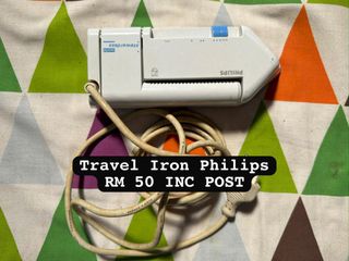 Travel iron For Sale | Buy 100+ Travel iron online | Carousell Malaysia