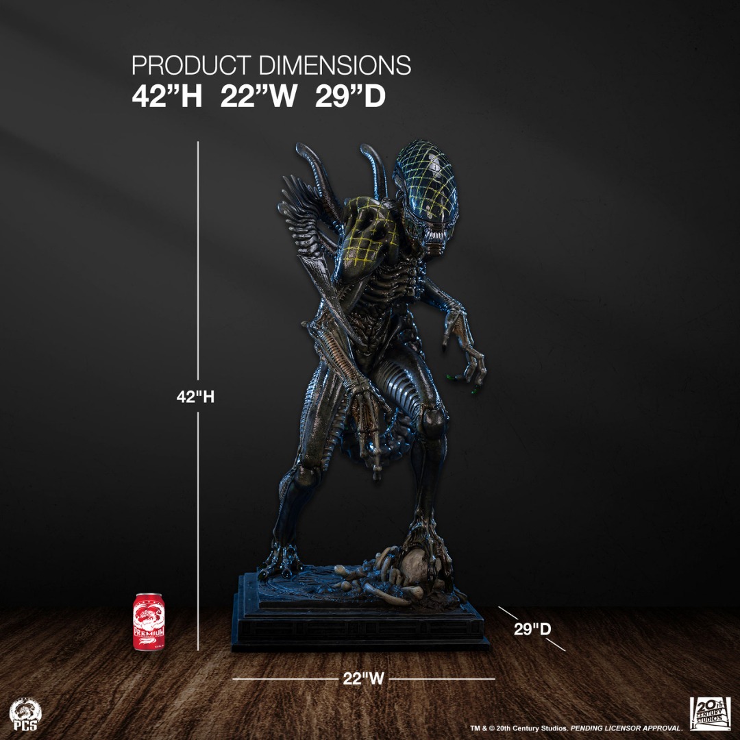 [PO] PCS Grid Alien 1/2 Statue, Hobbies & Toys, Toys & Games on Carousell