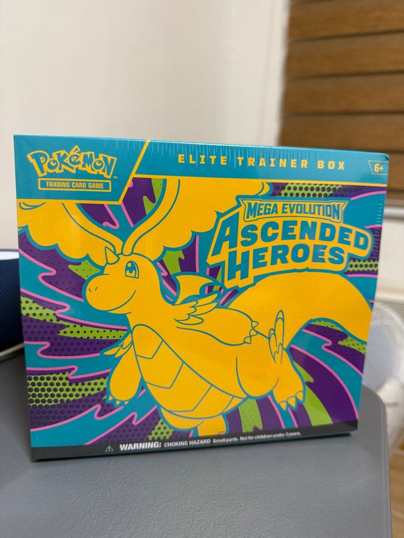 Pokemon Elite Trainer Box Mega Evolution Ascended Heroes (10pcs) (Category: Card Boxes & Cases) located in Valenzuela. Submitted by realjasng (Listing ID 1422240869, Image 2). Description: Sealed / Mint 1 case (all 10 boxes) 73000 1 etb box 7500 Free delivery within metro manila (will schedule once item is packed) Same day delivery (9am to 6pm) Vouch checks available (check reviews here too) San Juan / Valenzuela City Available first weekend on r