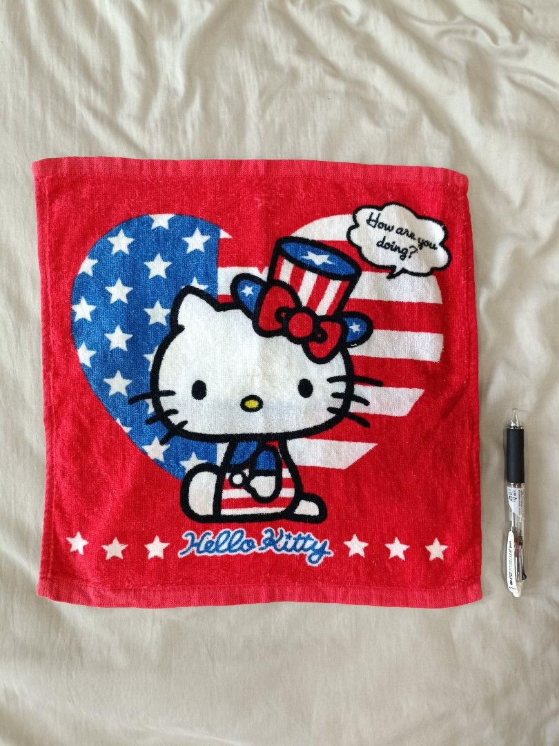 (AUTHENTIC) Sanrio Japan Hello Kitty Face Towels (Category: Bedding & Towels) located in Makati City. Submitted by jstreasuredfinds (Listing ID 1422453517, Image 3). Description: 🎀✨ Sanrio Hello Kitty Premium Face Towel – Japan 🇯🇵 ✨🎀 Add a touch of kawaii to your everyday routine! 💕 This authentic Hello Kitty premium face towel from Japan is super soft, gentle on the skin, and perfect for daily use. ✔️ Premium quality fabric ✔️ Cute & classy