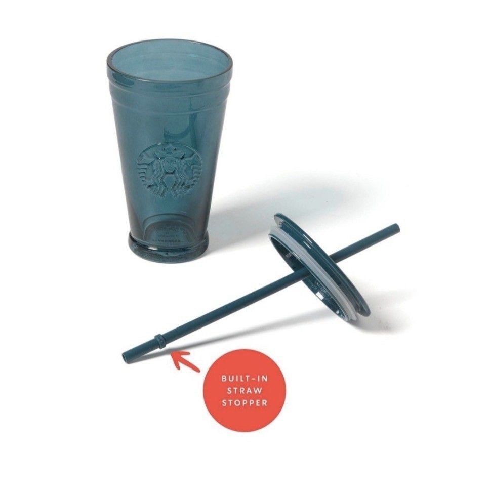 Starbucks Navy Cold Cup Tumbler with Straw440176755438397442