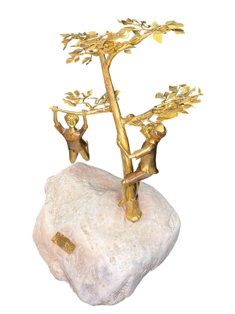 Summer Days - Ronald Castrillo (Category: Art & Prints) located in Taguig. Submitted by drybrushgallery (Listing ID 1422396014, Image 2). Description: Summer Days Ronald Castrillo, 2025 Welded Brass Sheets Artwork Dimension: 19" x 14" x 10" with Certificate of Authenticity PM FOR INQUIRY 0917 565 2917 .