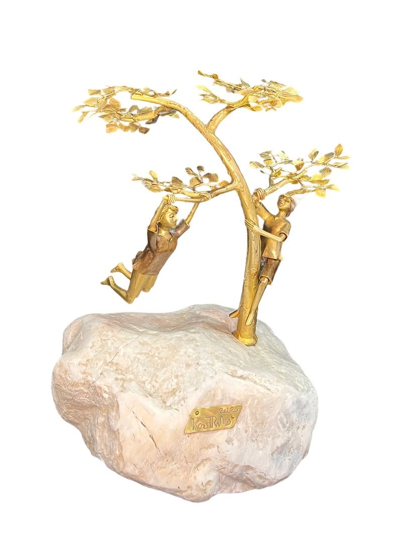 Summer Days - Ronald Castrillo (Category: Art & Prints) located in Taguig. Submitted by drybrushgallery (Listing ID 1422396014, Image 1). Description: Summer Days Ronald Castrillo, 2025 Welded Brass Sheets Artwork Dimension: 19" x 14" x 10" with Certificate of Authenticity PM FOR INQUIRY 0917 565 2917 .
